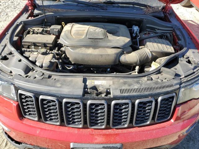 1C4RJFLG7JC352217 - 2018 JEEP GRAND CHER TRAILHAWK 红色 照片 12