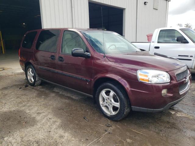 1GNDV23108D202268 - 2008 CHEVROLET UPLANDER LS BURGUNDY photo 4