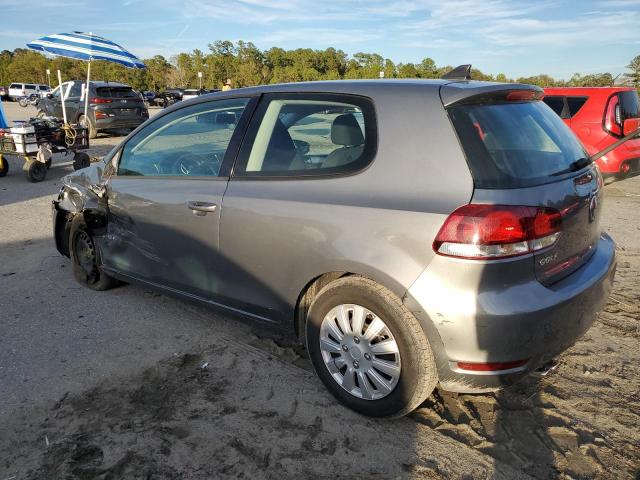 WVWBB7AJ6DW043652 - 2013 VOLKSWAGEN GOLF GRAY photo 2