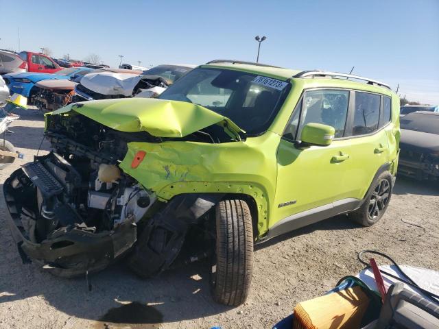 ZACCJABB4HPF57482 - 2017 JEEP RENEGADE LATITUDE GREEN photo 1