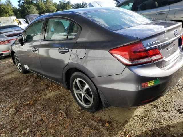 19XFB2F77FE035364 - 2015 HONDA CIVIC SE GRAY photo 2