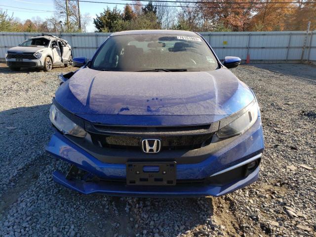 19XFC1F39LE214733 - 2020 HONDA CIVIC EX BLUE photo 5