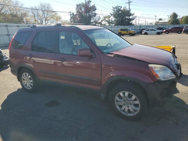 SHSRD78816U411845 - 2006 HONDA CR-V EX RED photo 4