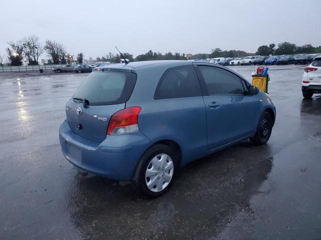 JTDJT4K36A5287763 - 2010 TOYOTA YARIS BLUE photo 3