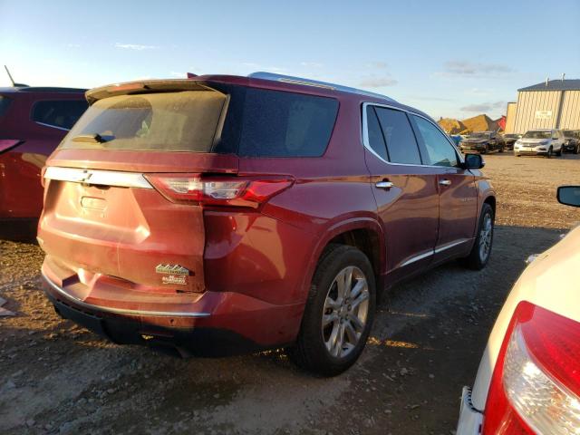 1GNERNKW6LJ277350 - 2020 CHEVROLET TRAVERSE HIGH COUNTRY MAROON photo 3