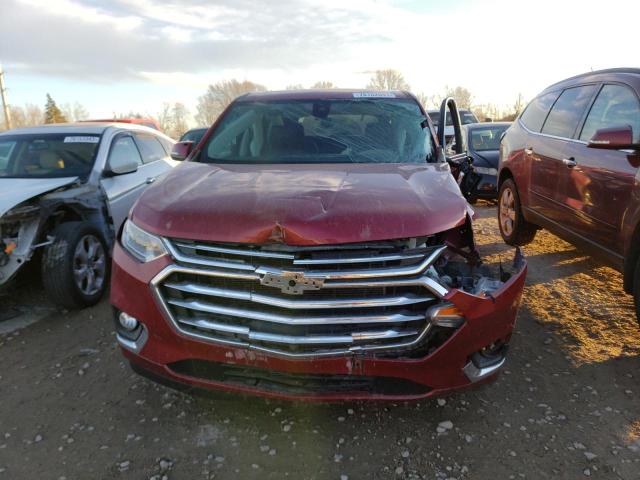 1GNERNKW6LJ277350 - 2020 CHEVROLET TRAVERSE HIGH COUNTRY MAROON photo 5