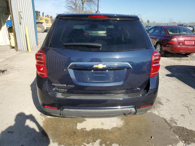 2GNFLEEK8H6194764 - 2017 CHEVROLET EQUINOX LS GRAY photo 6