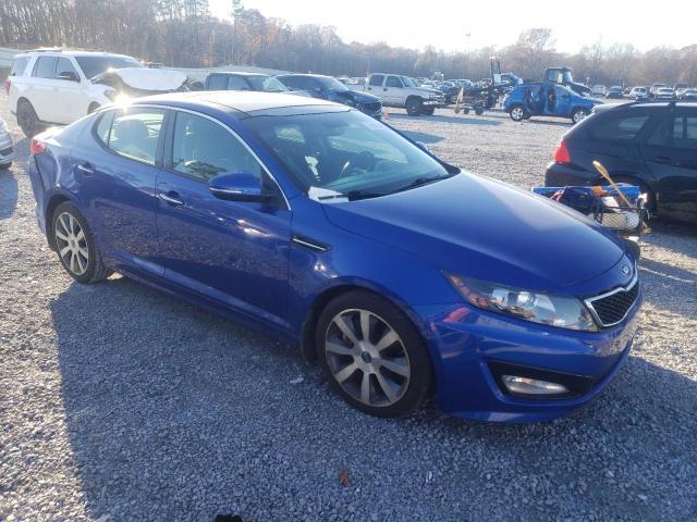 5XXGR4A63DG128820 - 2013 KIA OPTIMA SX BLUE photo 4