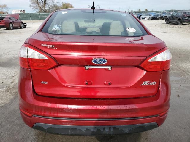 3FADP4BJ0FM219336 - 2015 FORD FIESTA SE RED photo 6