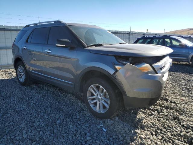 1FM5K8D82DGC21624 - 2013 FORD EXPLORER XLT GRAY photo 4