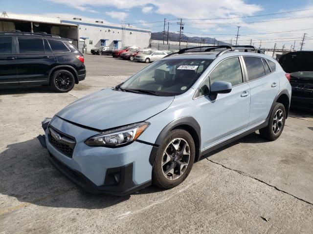 JF2GTAEC7L8277167 - 2020 SUBARU CROSSTREK PREMIUM BLUE photo 2