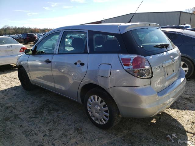 2T1KR32EX8C720335 - 2008 TOYOTA COROLLA MA XR SILVER photo 2