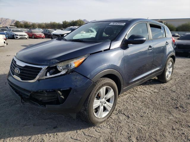 KNDPB3A24D7421551 - 2013 KIA SPORTAGE BASE BLUE photo 1