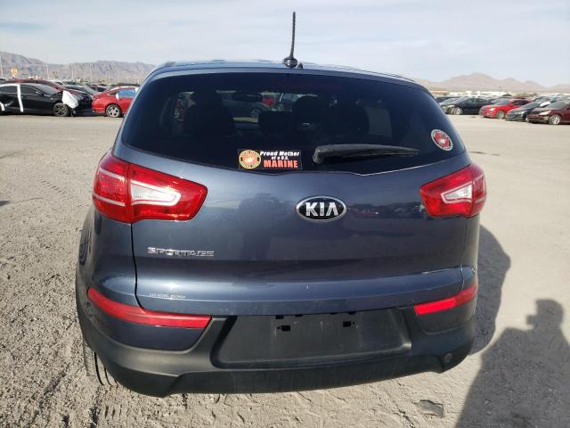 KNDPB3A24D7421551 - 2013 KIA SPORTAGE BASE BLUE photo 6