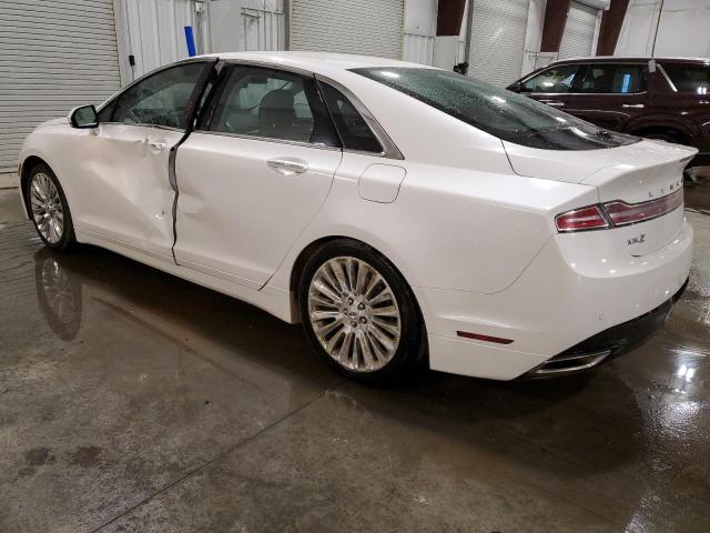 3LN6L2GK0ER814463 - 2014 LINCOLN MKZ WHITE photo 2