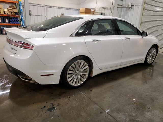 3LN6L2GK0ER814463 - 2014 LINCOLN MKZ WHITE photo 3