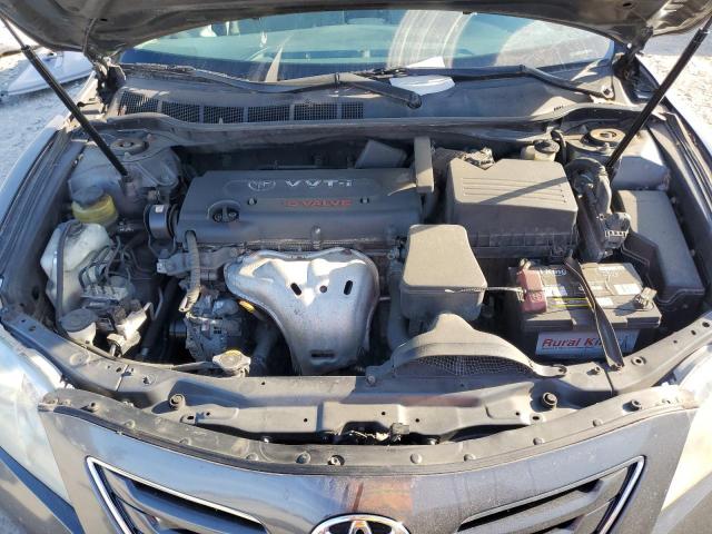 4T1BE46K98U253196 - 2008 TOYOTA CAMRY CE GRAY photo 11