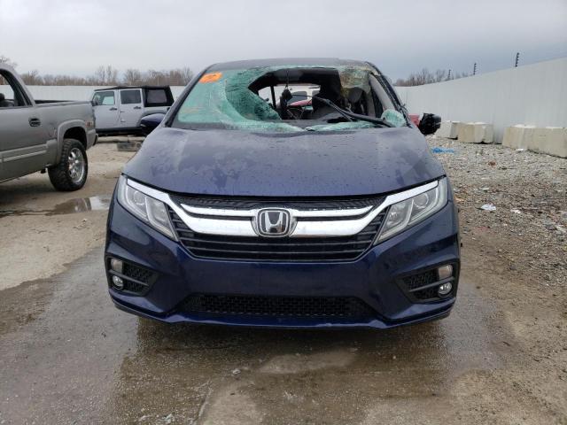 5FNRL6H73KB124335 - 2019 HONDA ODYSSEY EXL BLUE photo 5