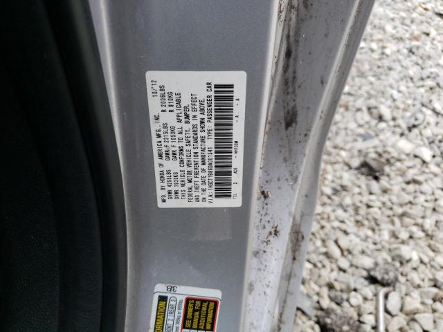 1HGCT1B86DA001541 - 2013 HONDA ACCORD EXL SILVER photo 13