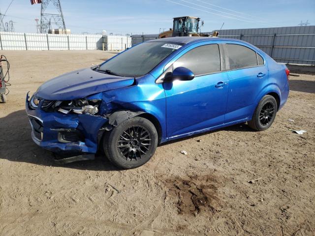 1G1JB5SHXJ4100382 - 2018 CHEVROLET SONIC LS ლურჯი ფოტო 1