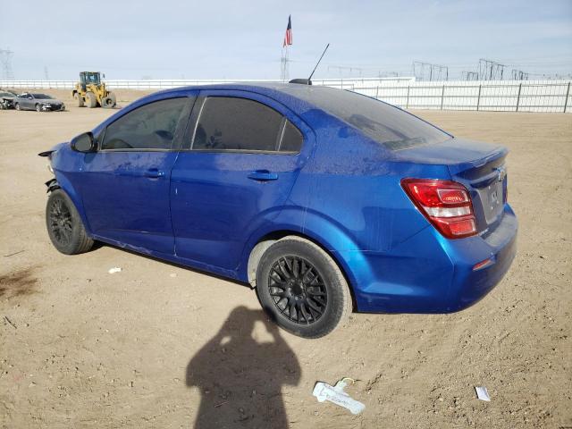 1G1JB5SHXJ4100382 - 2018 CHEVROLET SONIC LS ლურჯი ფოტო 2