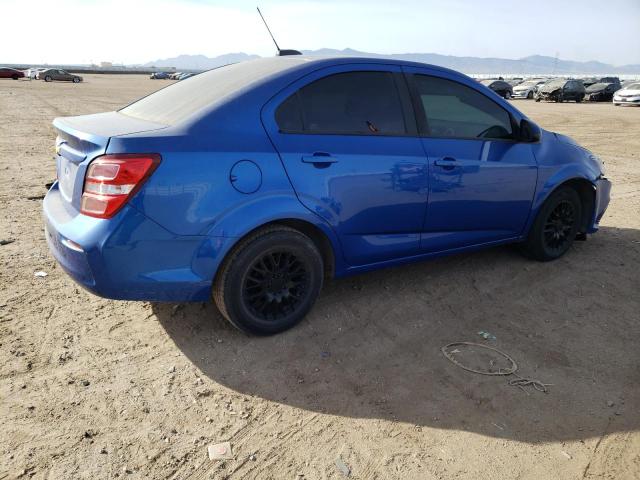 1G1JB5SHXJ4100382 - 2018 CHEVROLET SONIC LS ლურჯი ფოტო 3