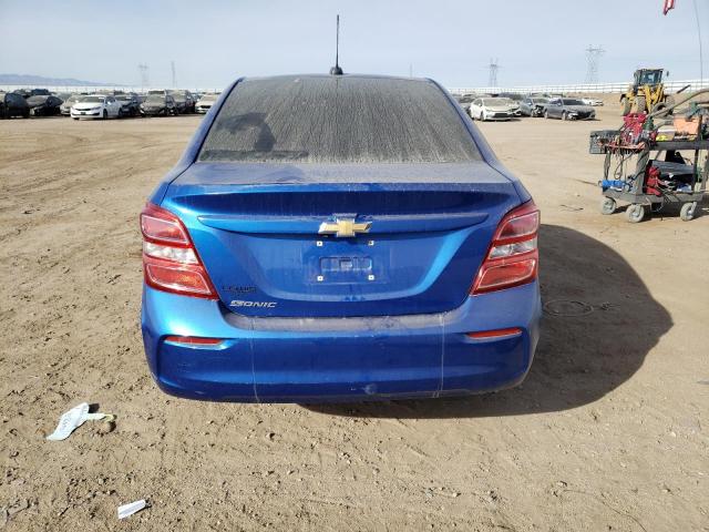 1G1JB5SHXJ4100382 - 2018 CHEVROLET SONIC LS ლურჯი ფოტო 6