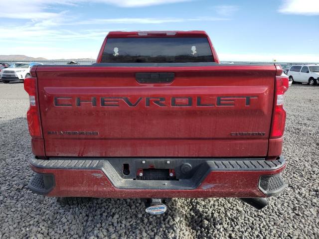 3GCPYBEK3NG153116 - 2022 CHEVROLET SILVERADO K1500 CUSTOM MAROON photo 6