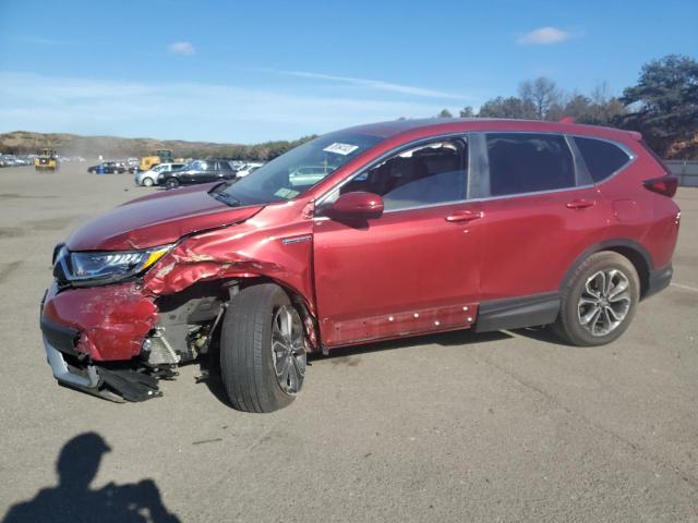 7FART6H82ME029877 - 2021 HONDA CR-V EXL RED photo 1