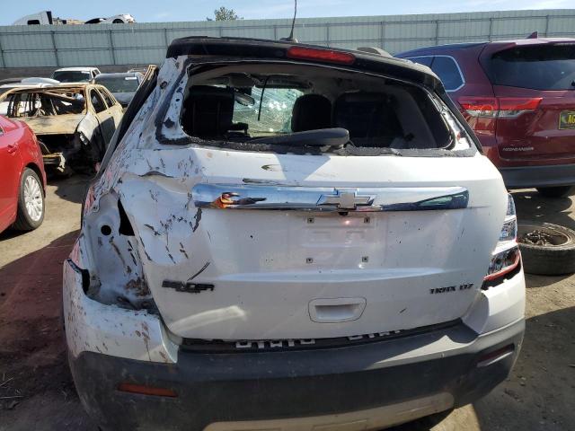 KL7CJNSB8FB197595 - 2015 CHEVROLET TRAX LTZ WHITE photo 6