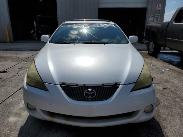 4T1CA38P56U080700 - 2006 TOYOTA CAMRY SOLA SE WHITE photo 5