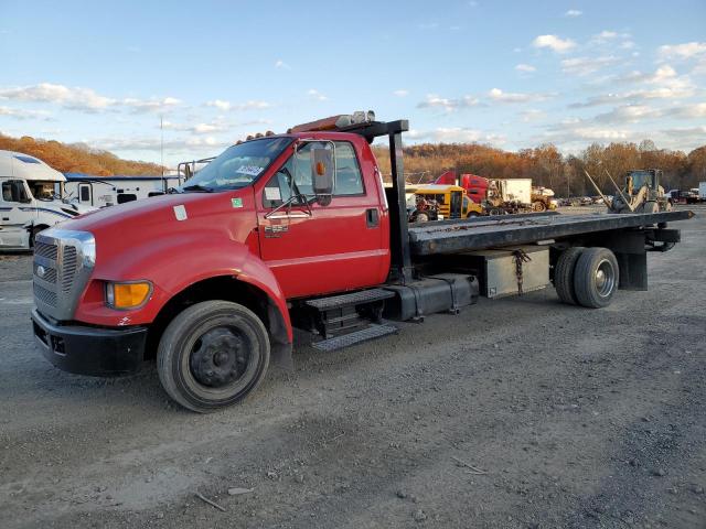 3FRNF65F07V474166 - 2007 FORD F650 SUPER DUTY RED photo 1