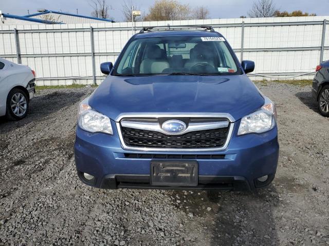 JF2SJAHC4GH471897 - 2016 SUBARU FORESTER 2.5I LIMITED BLUE photo 5