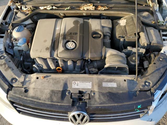 3VWDP7AJ4DM279353 - 2013 VOLKSWAGEN JETTA SE WHITE photo 11