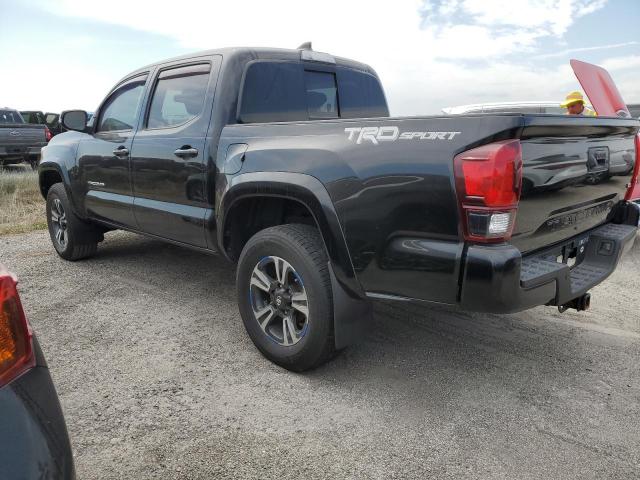 5TFAZ5CN2JX056335 - 2018 TOYOTA TACOMA DOUBLE CAB BLACK photo 2