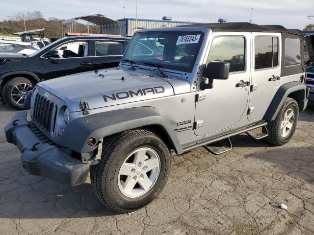 1C4BJWDG3HL719074 - 2017 JEEP WRANGLER U SPORT SILVER photo 1