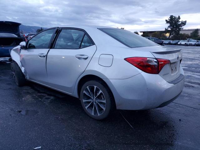 5YFBURHE7KP856633 - 2019 TOYOTA COROLLA L SILVER photo 2