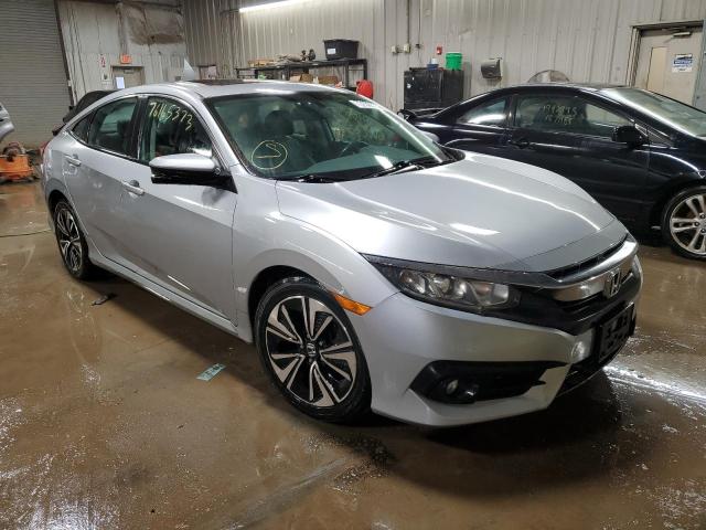 19XFC1F78GE033230 - 2016 HONDA CIVIC EXL SILVER photo 4