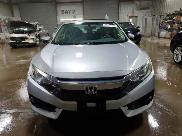 19XFC1F78GE033230 - 2016 HONDA CIVIC EXL SILVER photo 5