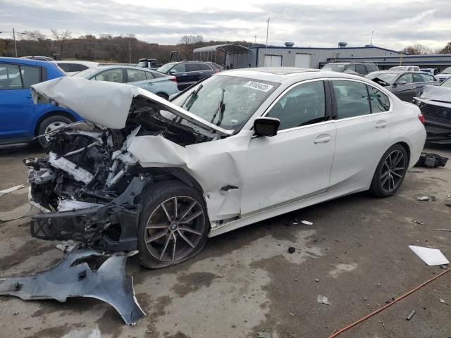 3MW5R7J04L8B16375 - 2020 BMW 330XI WHITE photo 1