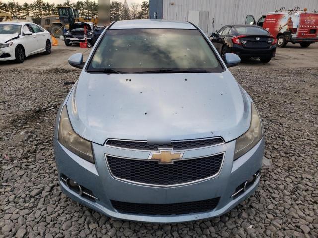 1G1PF5SC3C7192097 - 2012 CHEVROLET CRUZE LT BLUE photo 5