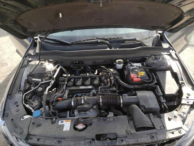 1HGCV1F10KA027833 - 2019 HONDA ACCORD LX GRAY photo 11