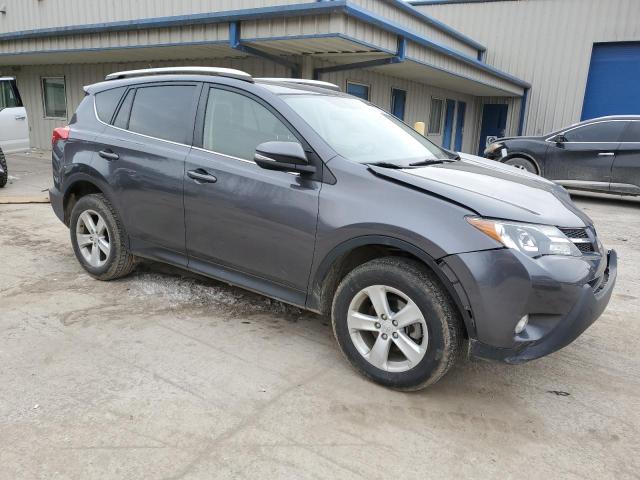 JTMRFREV6ED067653 - 2014 TOYOTA RAV4 XLE GRAY photo 4