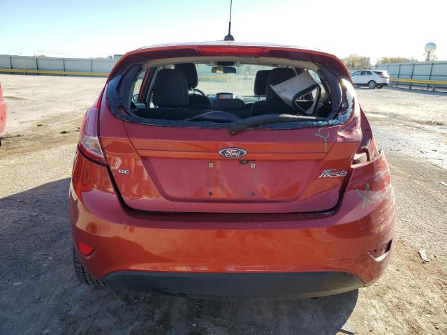 3FADP4EJ0JM115210 - 2018 FORD FIESTA SE ORANGE photo 6