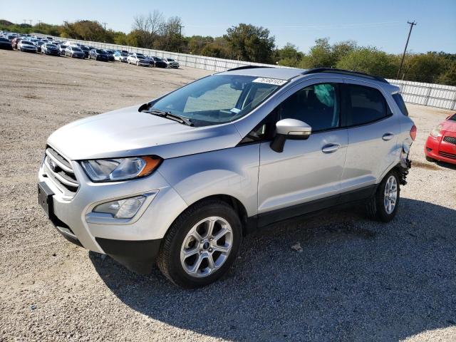 MAJ3S2GE5KC262883 - 2019 FORD ECOSPORT SE SILVER photo 1
