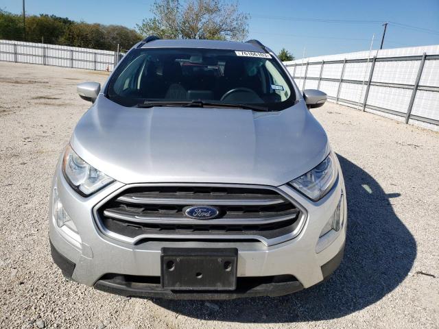 MAJ3S2GE5KC262883 - 2019 FORD ECOSPORT SE SILVER photo 5
