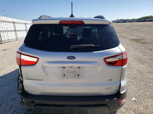 MAJ3S2GE5KC262883 - 2019 FORD ECOSPORT SE SILVER photo 6