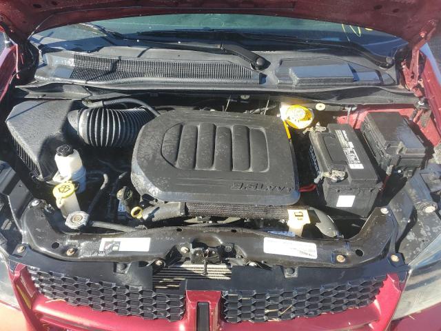 2C4RDGEG4KR578363 - 2019 DODGE GRAND CARA GT BURGUNDY photo 12