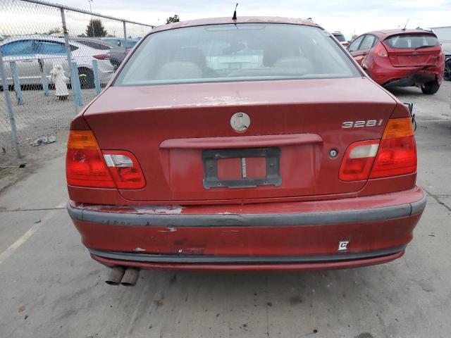 WBAAM5343YFR19419 - 2000 BMW 3 SERIES I MAROON photo 6