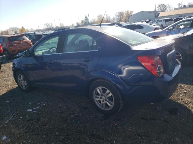 1G1JC5SH2E4126154 - 2014 CHEVROLET SONIC LT BLUE photo 2